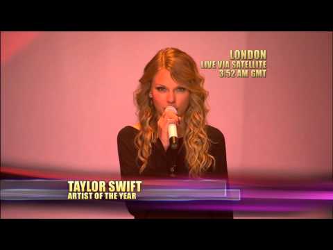 Taylor Swift Wins Artist of the Year - AMA 2009