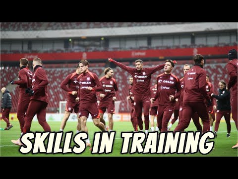 RIDICULOUS Skills! 4 Polish Players Go Wild in Training Session