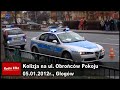 Wideo: Kolizja na Obro�c�w Pokoju w G�ogowie