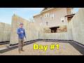Restoring My 7 000 Mansion Pouring Underground Theater Floor Pt 1