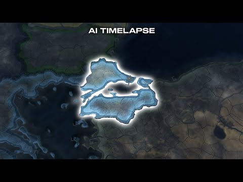 What If TURKEY'S Demilitarized Zone Had Been Given To GREECE Instead? [HOI4 AI Timelapse]