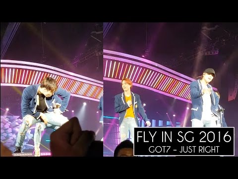 160624 GOT7 #FLYinSG - JUST RIGHT