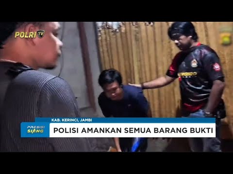 POLRES KERINCI BERHASIL AMANKAN PELAKU PENCURIAN LAPTOP