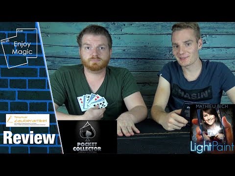 Light Paint (Mathieu Bich) & Pocket Collector (Jordon Victoria) || Enjoy Magic Review
