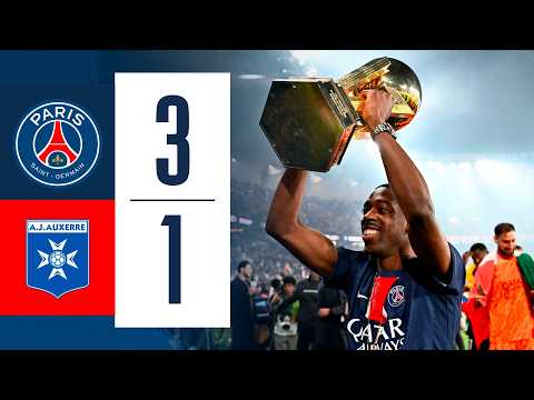 🏆 UN SUCCÈS ET UN TROPHÉE ! Le résumé de PSG - Auxerre (3-1) !