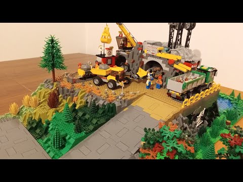 Lego City 4204 gold mine - makieta