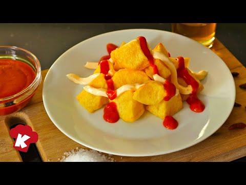 Patatas BRAVAS Caseras Receta Fácil de Hacer
