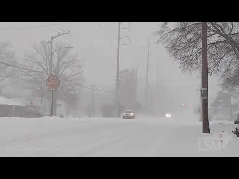 02-15-2021 Little Rock, AR - Traffic Issues Plague Commuters through Central Arkansas due to Heavy S