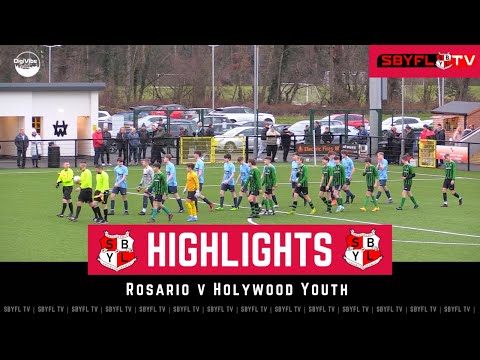 Rosario v Holywood Youth - Under 18 Dennis Weldon Cup Final - January 2023
