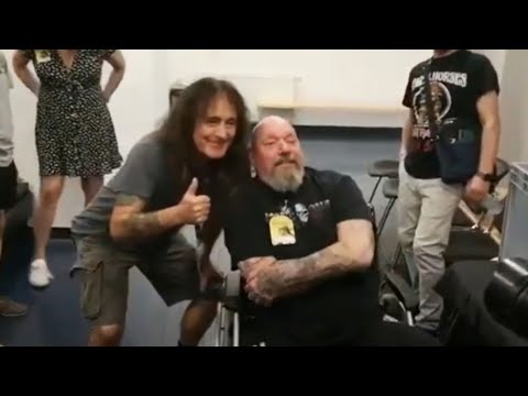 Paul Di'Anno meets Steve Harris in Croatia, full meeting! (22/5/2022)