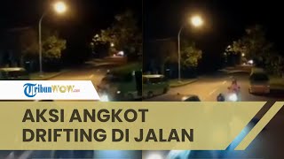 Viral Video Angkot Drifting di Jalan Kota Bogor, Terungkap Sopir Ingin Melampiaskan Hobinya