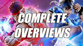 Part 2 : Street Fighter V Complete Character Overviews (How to find a character for you )