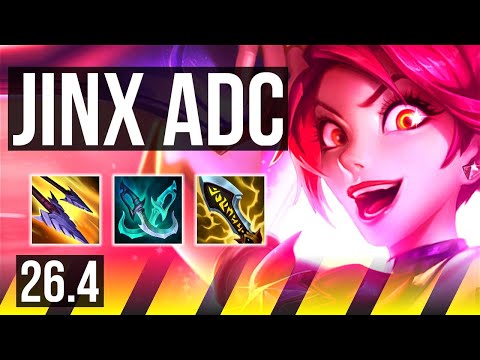 JINX & Milio vs DRAVEN & Pantheon (ADC) | Good KDA: 23/1/5 | EUW Master | 26.4