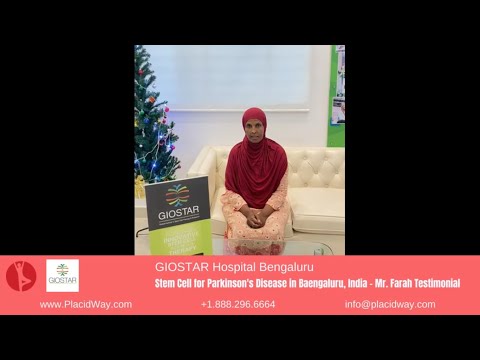 Farah Abdulkadir's Triumph with Stem Cell Therapy for Parkinson's Disease in Bengaluru, India