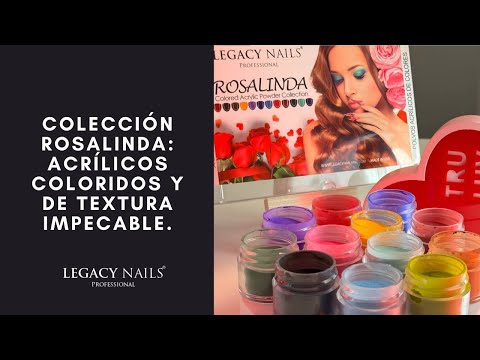 ¡Déjate enamorar por la belleza vibrante de Rosa de Legacy Nails!  │ LEGACY NAILS
