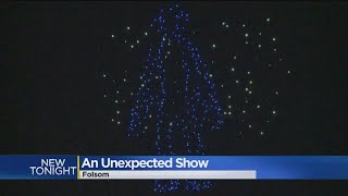 Strange Lights In Folsom Sky Were Intel Drone Tests