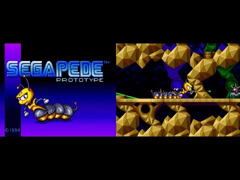 Segapede (Prototype/Unreleased) Genesis - Gameplay