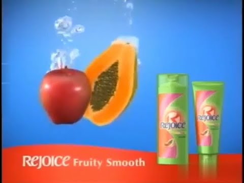 Rejoice Fruity Smooth shampoo "Anniversary" 30s - Philippines, 2006