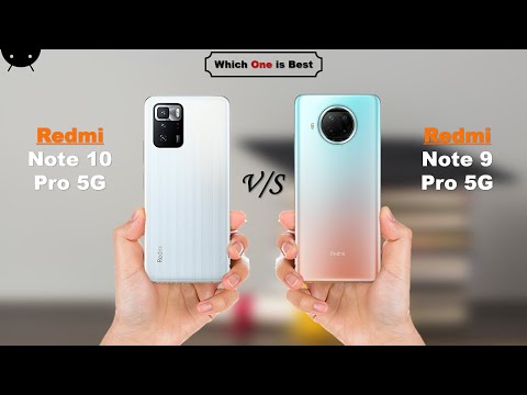 Redmi Note 10 Pro 5G vs Redmi Note 9 Pro 5G