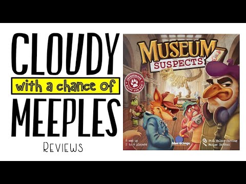 Museum Suspects Review - Cloudy with a Chance of Meeples