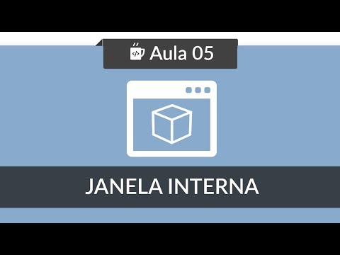 Interface Gráfica Java no Netbeans Aula 05 Janelas Internas JInternalFrame MDI