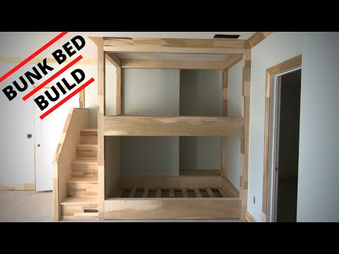 Bunk Bed Build | Putting The Pieces Together