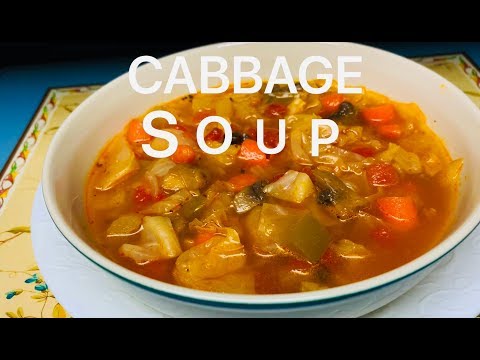 Cabbage Soup Recipe with less sodium | How to make Cabbage Soup #TeamBequette