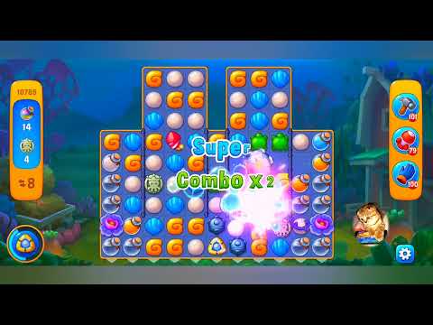 фишдом 2022  #  10785 уровень - прохождение без бустеров # Fishdom,   10785  level - no Boosters.