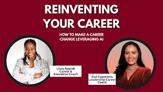 How to make a career change leveraging AI with Elvi Caperonis - RYC Day 29/30