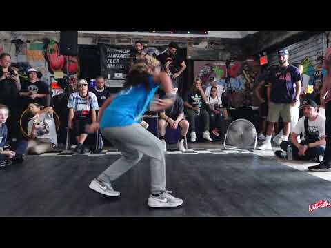 Syndia/Quake Vs Krazy/Quiet Storm - Kids 2 V 2 1st Round- Hip Hop Vintage Flea Market New York