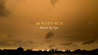 Cover art for Behind My eyes