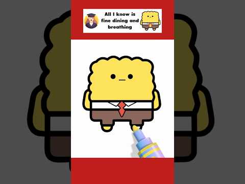Life of Sponge 🧽 Bob Squarepants 🤩💕#fire #satisfying #emoji #asmr #fyp #shorts