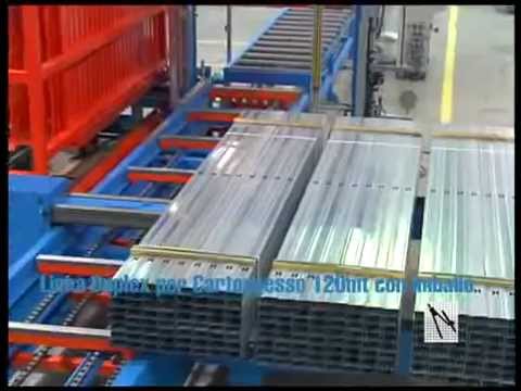 Plasterboard profiles: Dallan systems for production and packaging