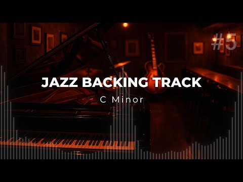 Jazz Backing Track #5 – C Minor II-V-I 110 BPM Jazz Practice Modal Groove