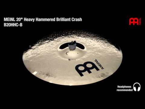 Heavy Hammered 20\' Crash Cymbal - Brilliant