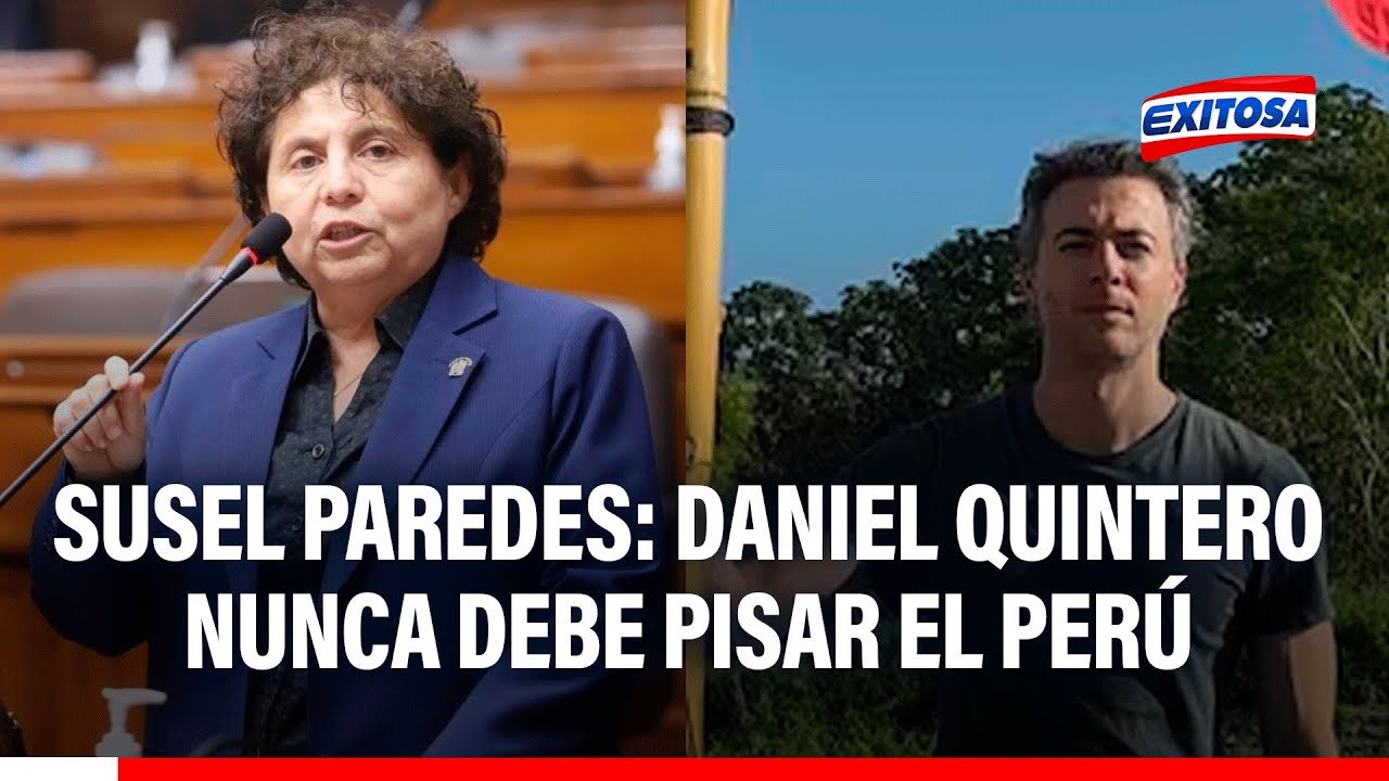 🔴🔵 Susel Paredes sobre Daniel Quintero: "El Congreso ha hecho bien en declararlo persona no grata"