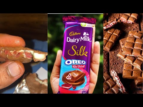 Dairy Milk Silk | Oreo Red Velvet | ഞാനാ ങ്ങു Melt ആയിപോയി 😋😋🍫| #shorts
