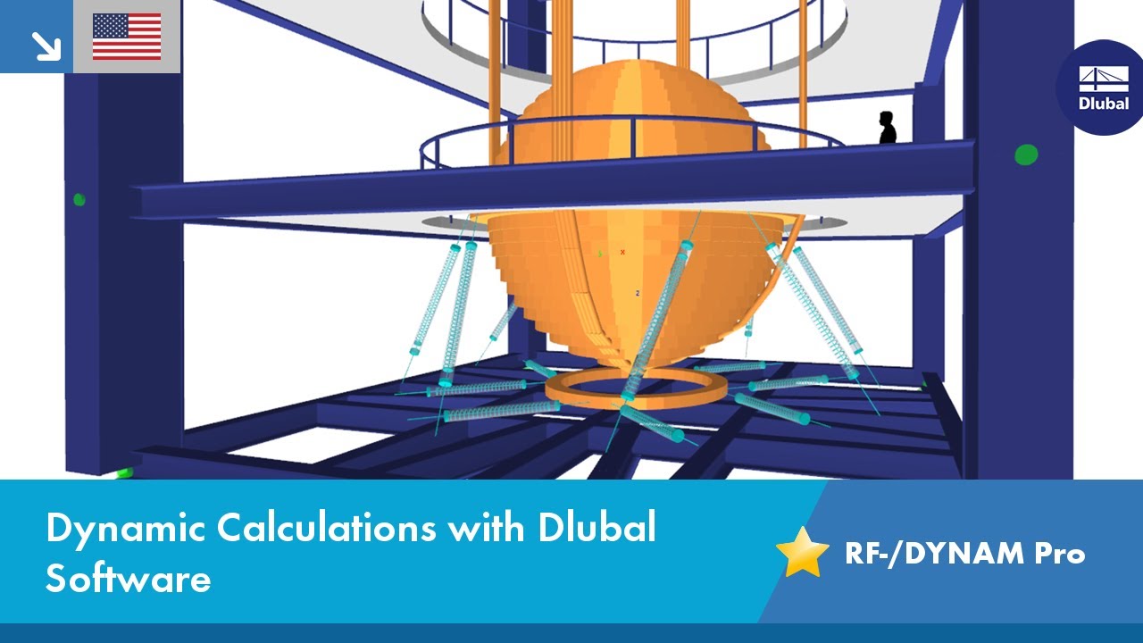 Dynamic Calculations with Dlubal Software