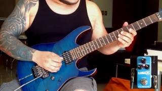 Maroon 5 - Don't Wanna Know - Guitar cover Tc Mini Flashback Bondi Sick As Ibanez RG3620z