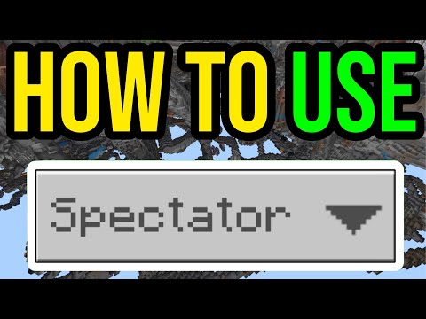 How To Use Spectator Mode In Minecraft PS4/Xbox/PE