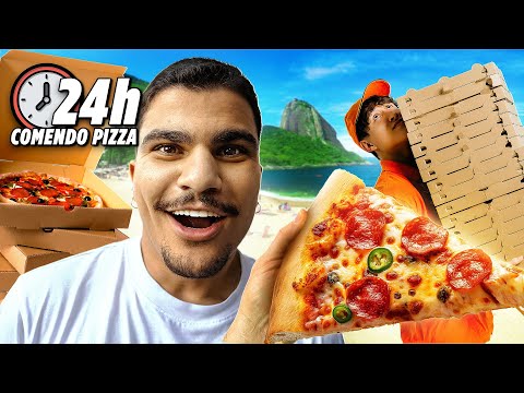24H COMENDO PIZZA NO RIO DE JANEIRO