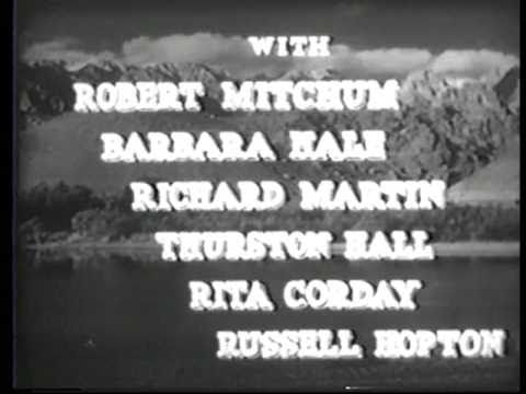 WEST OF THE PECOS 1945 65 Minutes B Western Robert Mitchum Barbara Hale