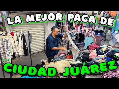 ROPA DE PACA DE $2 Y $5 PESOS EN CIUDAD JUÁREZ - Lalo Elizarrarás