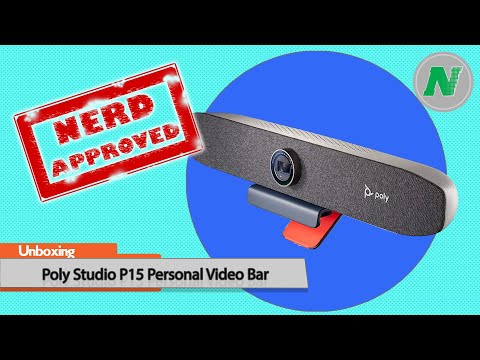 PUnboxing The Poly Studio P15 Personal Video Bar