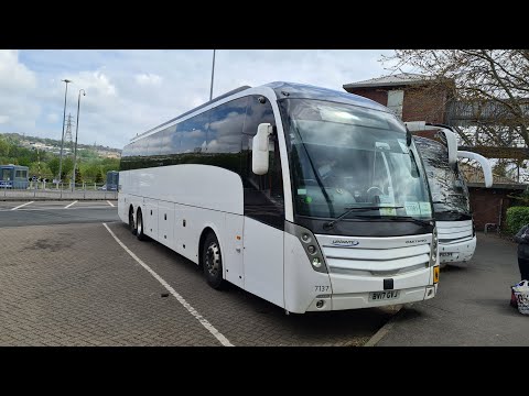*Nice & Tuneful Sounding* 7137/BV17 GVJ-Go North East-Volvo B11RT/Caetano Levante 2