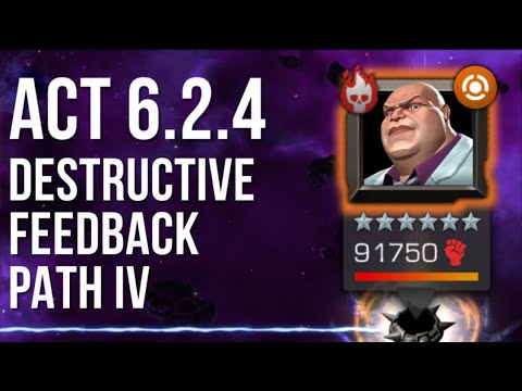 Act 6.2.4 vs YJ, BW, Gamora, Groot, Hawkeye, Magik, Loki, Sentry, WS, Voodoo, Hood, Kingpin | MCOC