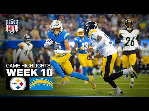 Pittsburgh Steelers vs Los Angeles Chargers Game Highlights | 2025 NFL Season Week 10