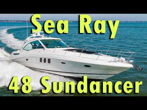 2007 Sea Ray 48 Sundancer With E's Video