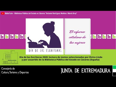 Carmen Perea – ‘La sinrazón’ de Rosa Chacel #DíadelasEscritoras en BPE Cáceres