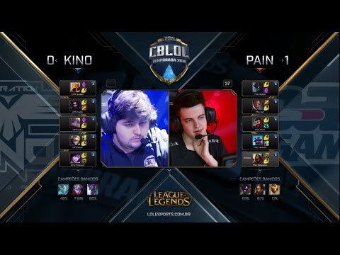 Kino x paiN ( SS Jogo 2 ) CBLoL 2016 - Melhores momentos